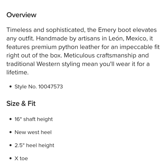 Ariat Python Western Boots - Picture 6 of 8